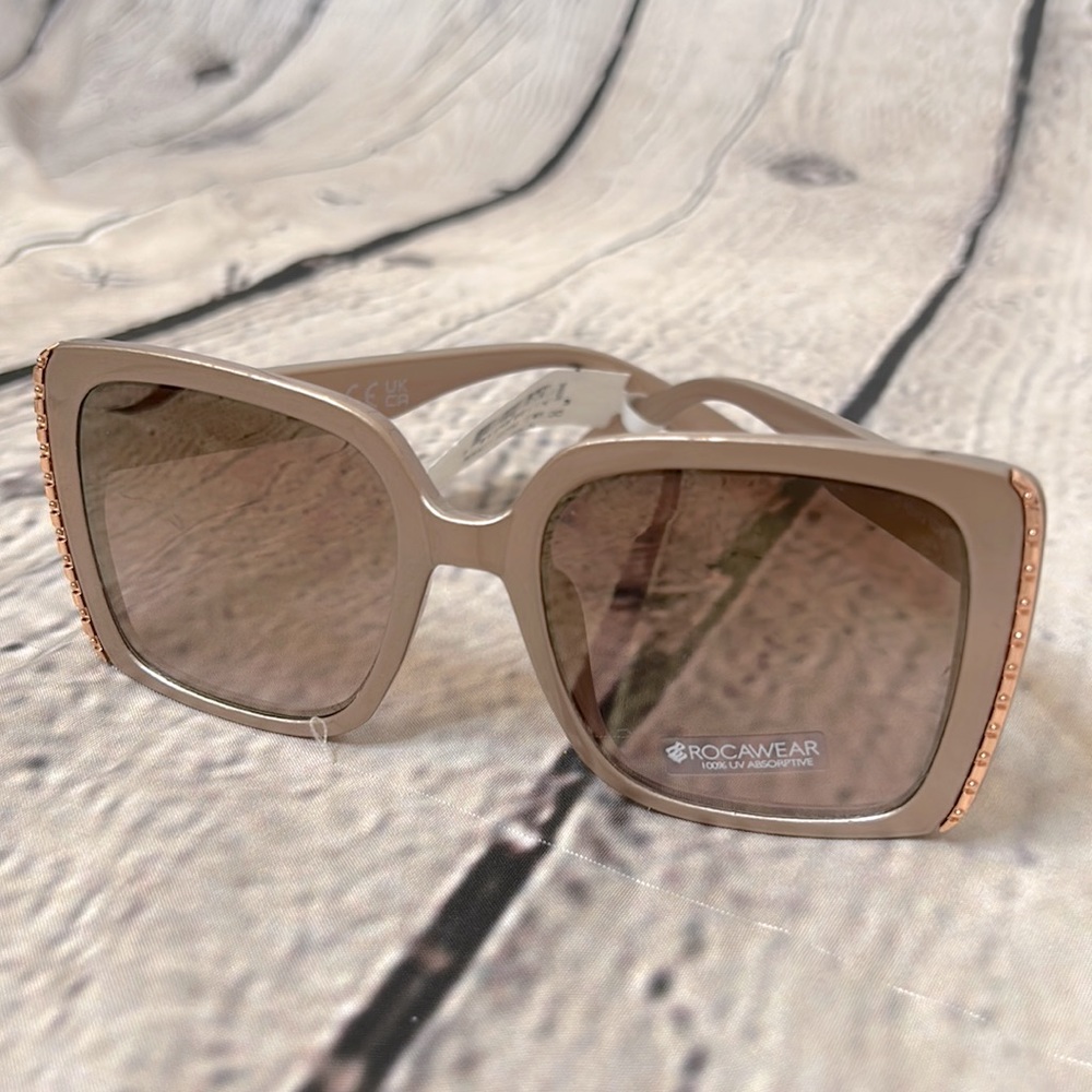 Rocawear Rose Gold Square Sunglasses Brand New with Tags
